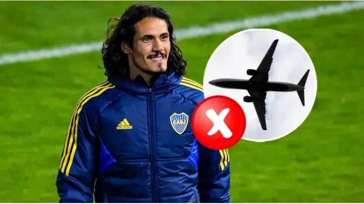 Sale a la luz el motivo por el que Cavani no viajó a Uruguay por Libertadores