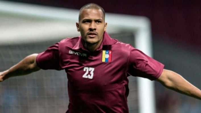 Salomón Rondón: Jugar en Boca sería ponerle la guinda al pastel