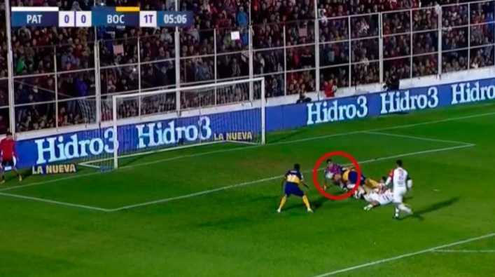 Salvio se tiró de cabeza como loco para el 1-0