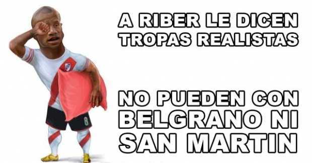 MEMES: San Martín le ganó a River y aparecieron los afiches con las bromas