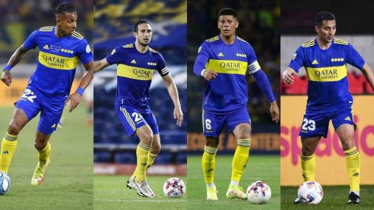 Sancionados en Boca para la Libertadores 2022