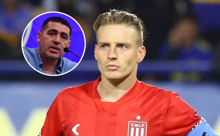 Santiago Ascacibar le respondió públicamente a Riquelme tras la propuesta de Boca a Estudiantes