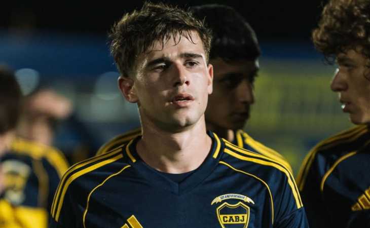 Santiago Dalmasso fue clave en la Reserva de Boca y es seguido desde Chile