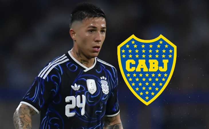 Se arrepintió: Enzo Fernández pidió disculpas por criticar el césped de La Bombonera