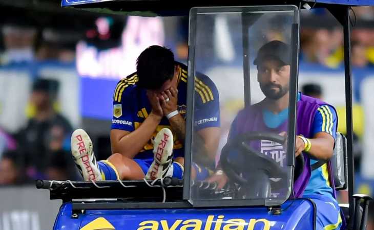 Se confirmó la grave lesión que sufrió Williams Alarcón en Boca vs. Defensa y Justicia
