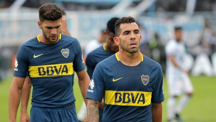 Se lesionó Carlos Tevez