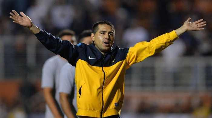 Juan Román Riquelme se pondría la camiseta de Boca en un partido de viejas glorias