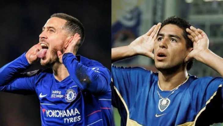 Se retiró Eden Hazard, el crack que admira a Riquelme: Es el mejor 10 que vi jugar