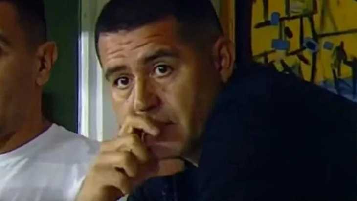 Se vio en TV: el elocuente gesto de Riquelme tras el empate de Boca con Lanús