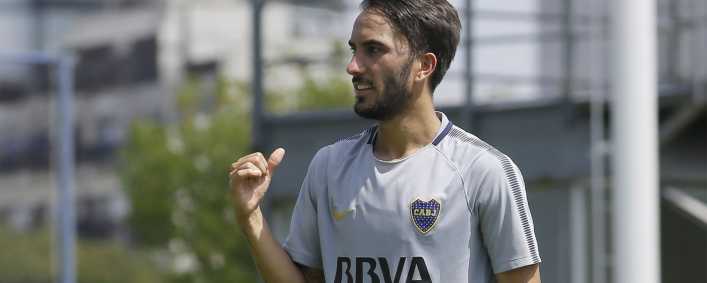 Sebastián Pérez se entrenó en Boca: ¿qué dijo?
