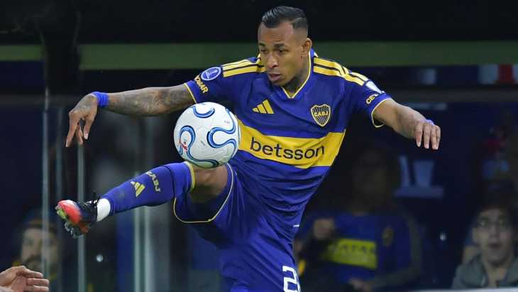 Sebastián Villa habría sufrido un esguince de tobillo ante Vasco da Gama