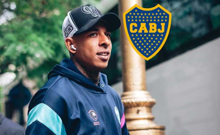 Sebastián Villa se la jugó y dio un paso enorme para concretar su llegada a Boca
