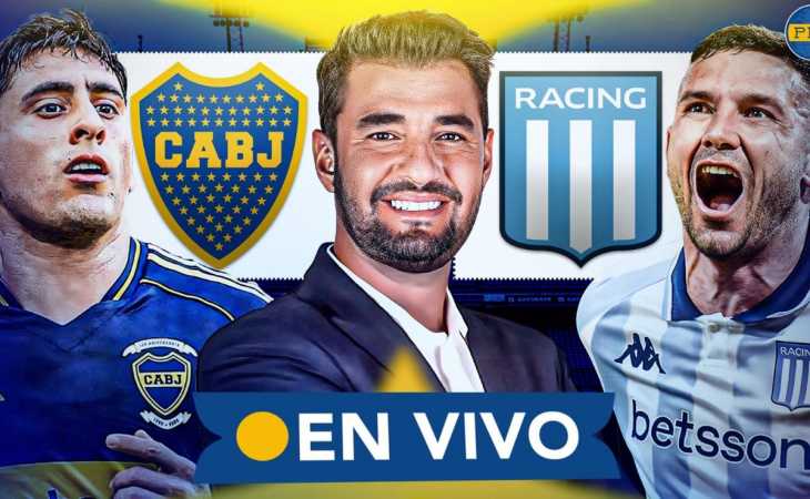 Seguí Boca vs. Racing EN VIVO en Planeta BJ, con Tato Aguilera y equipo