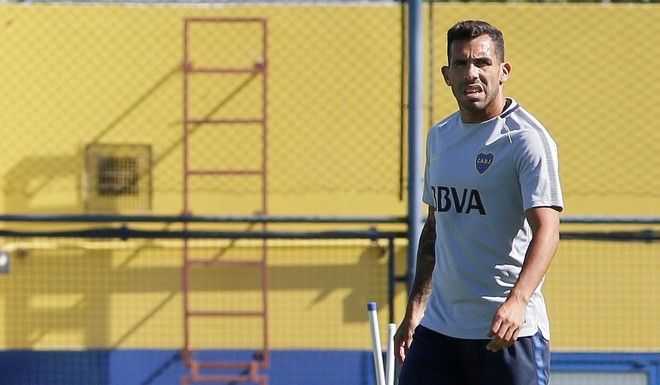 Semáforo en Rojo para Tevez
