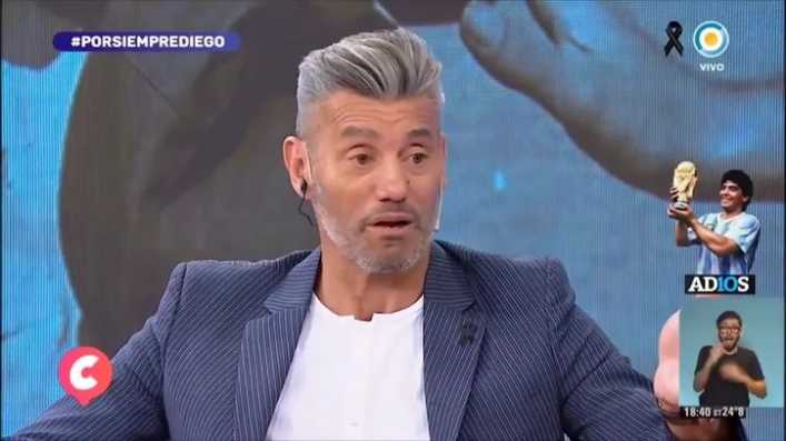 Sergio Goycoechea también quiebra al hablar de Maradona