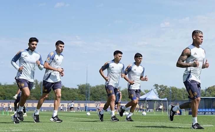 Siguen en Boca: los tres jugadores que se entrenan apartados y no serán tenidos en cuenta