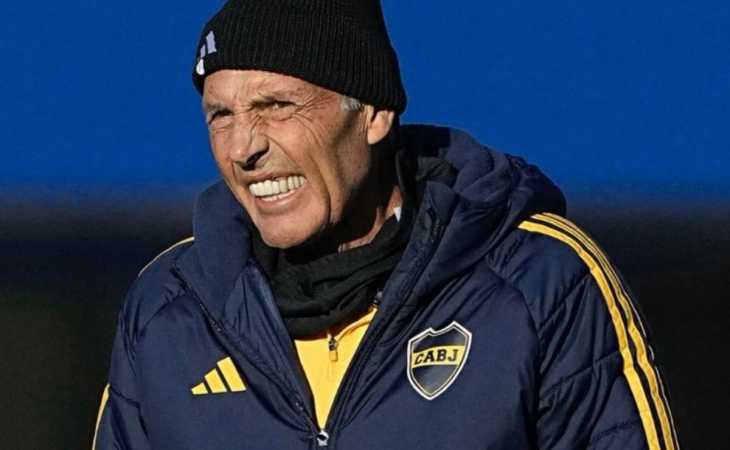 Sin Cavani: el equipo que probó Miguel Ángel Russo en la práctica de Boca en La Bombonera