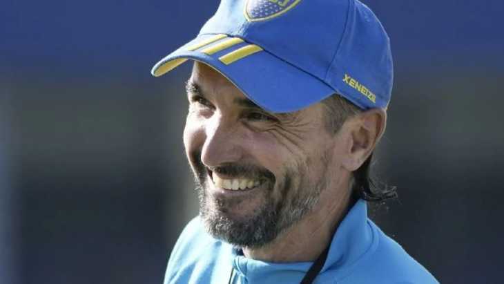 Sonríe Diego Martínez: la gran noticia en Boca a horas de visitar a Estudiantes