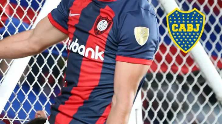 Sorpresa en el mercado: ¿Gastón Hernández llega libre de San Lorenzo a Boca en enero?