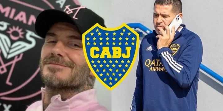 Sorpresa mundial, David Beckham llamó a Riquelme y conoce sobre qué hablaron