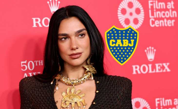 Sorpresa total: ¿Dua Lipa va a apoyar a Boca frente a River en La Bombonera?