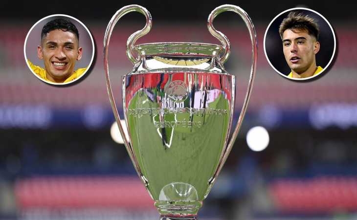 Sorteo de Champions League: qué rivales le tocaron a Equi Fernández y Anselmino en fase de grupos