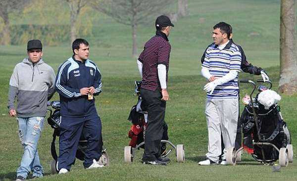 Tevez al palo