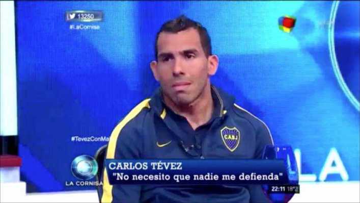 Tevez contó en la tele cómo va a votar en octubre