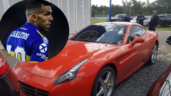 Tevez habló de su Ferrari y le respondió a quienes lo critican