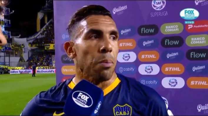 Tevez reveló que no se ve de titular contra River