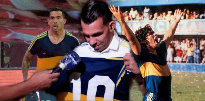 Tevez: Rompí el cuadro para sacar la camiseta de Diego