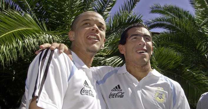 Tevez y D´Alessandro: amistad, elogios y cruce copero