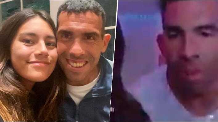 Tevez y su hija: de no me digan suegro a lo cago a piñas