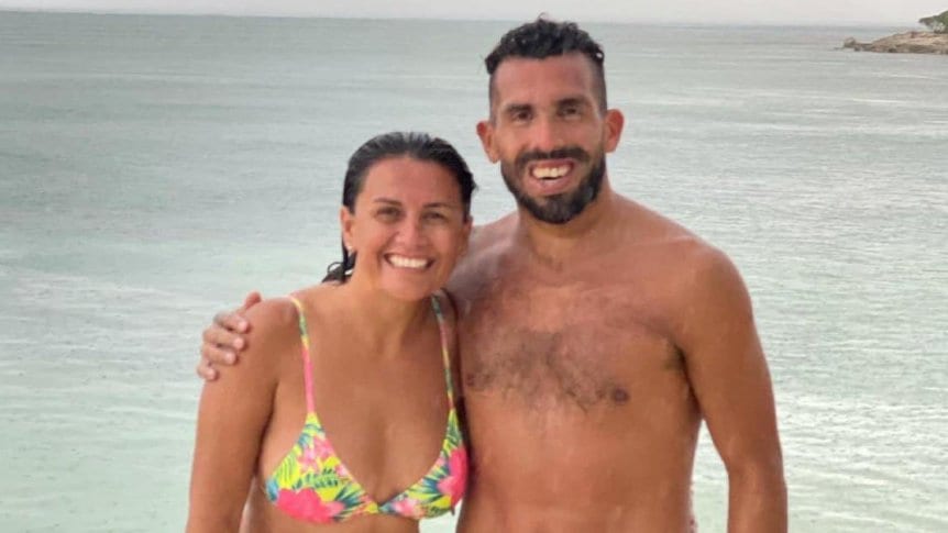 Tevez y su mensaje en plenas vacaciones en familia
