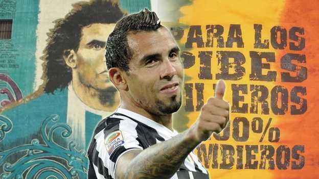 Carlos Tevez y su pasión por la cumbia villera en una lista de Spotify
