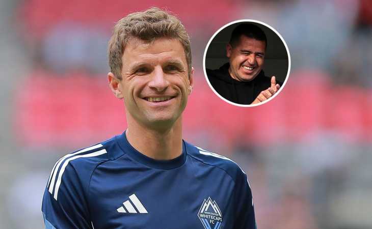 Thomas Muller y su admiración por Riquelme: “Me encanta ver sus jugadas”