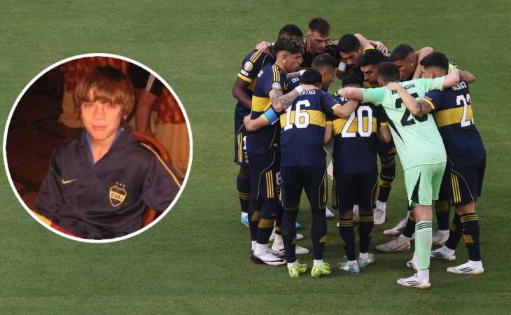 Tiene una foto de chico con la camiseta de Boca, es el orgullo del pueblo y sueña con hacer historia ante el Bayern Munich