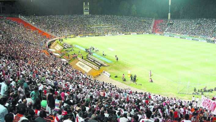 Todo listo para recibir el derby