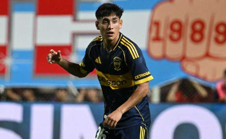 Tomás Aranda es seguido desde Italia: hasta cuándo tiene contrato en Boca y de cuánto es su cláusula de salida