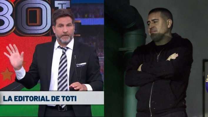 Toti Pasman: Riquelme armó el peor equipo de Boca de los últimos 20 años