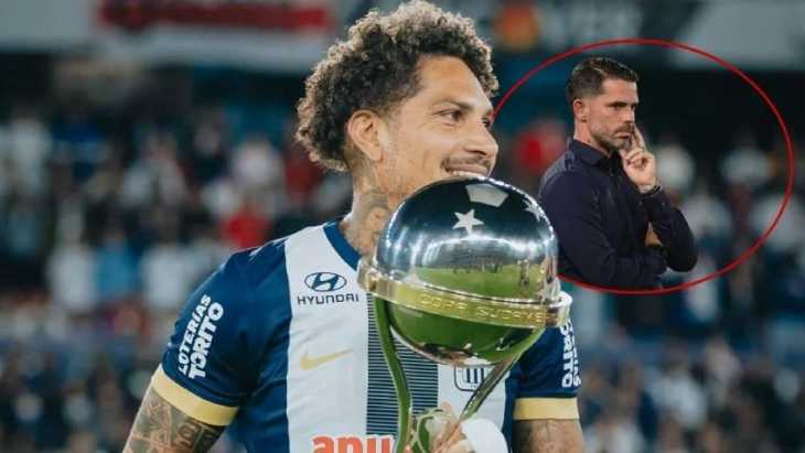 Tras irse mal con Gago de Racing, qué dijo Paolo Guerrero sobre enfrentar al DT de Boca