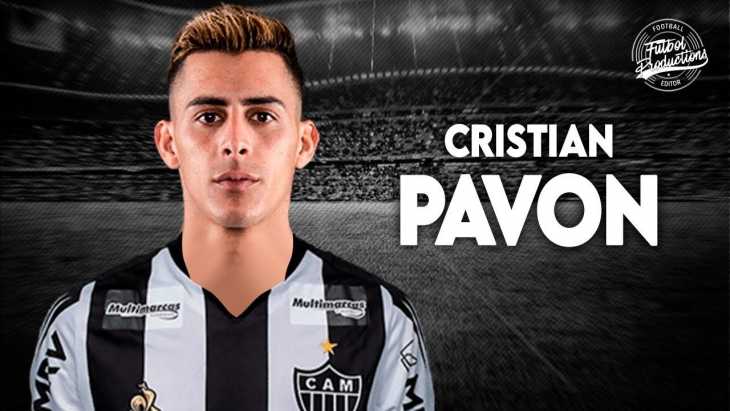 Tras su conflictiva salida de Boca, Pavón fue presentado como nuevo jugador del Atlético Mineiro