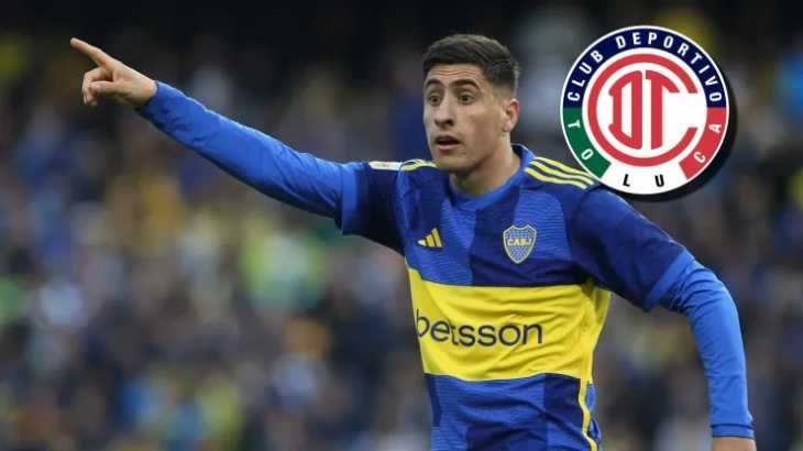 ¿Trueque? Toluca quiere a Merentiel y le ofrecería a Boca a Leonardo Fernández