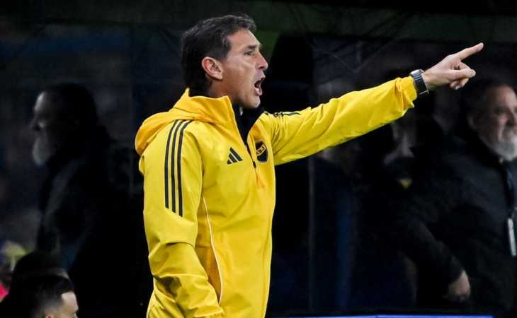 Úbeda fue a La Bombonera a recordar a Russo y le dedicó una frase: “La gloria…”