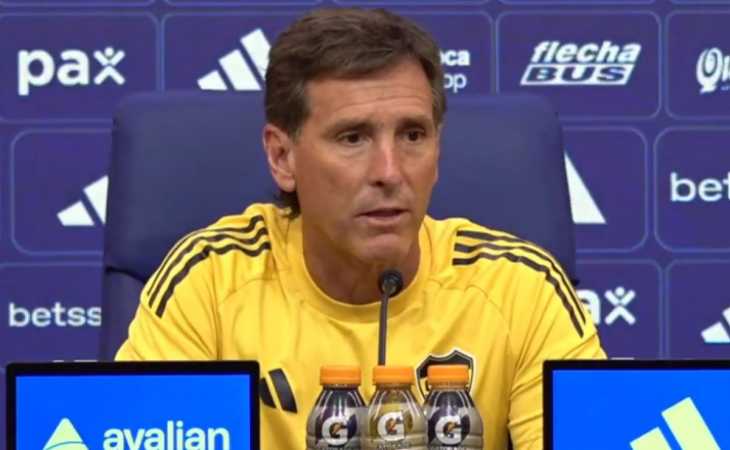 Úbeda habló de su continuidad en Boca y los rumores: “No hubo ansiedad”