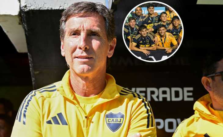 Úbeda lo promovió: Iker Zufiaurre empezó a entrenarse con el plantel profesional de Boca