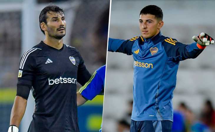 Úbeda probó un equipo en Boca: Brey fue exigido, pero atajó Javier García