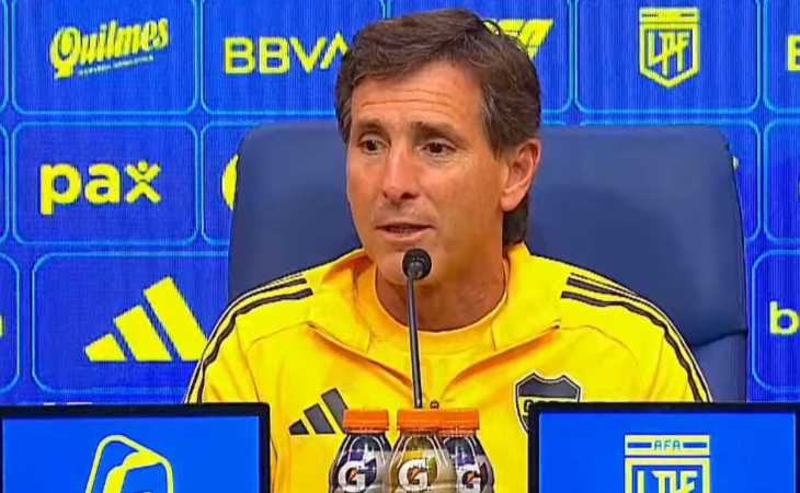 Úbeda respaldó a uno de los jugadores de Boca más criticados: “Está en crecimiento”