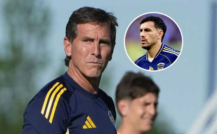 Úbeda sorprende y podría probar en otra posición a Leandro Paredes en el Boca-Barracas