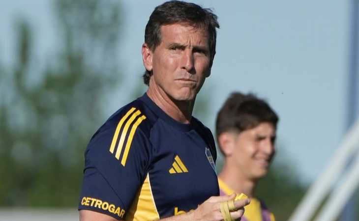 Úbeda tiene definido cómo jugará Boca ante Central Córdoba en el mediocampo